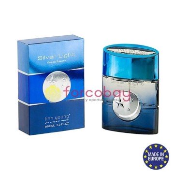 PERFUME DE HOMEM LINN YOUNG SILVER LIGHT 100 ml