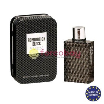 MAN'S PERFUME LINN YOUNG ADMIRATION BLACK 100 ml
