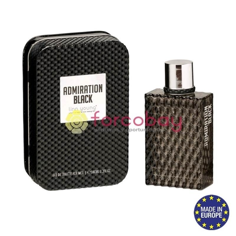 MAN'S PERFUME LINN YOUNG ADMIRATION BLACK 100 ml