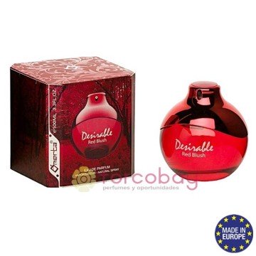 WOMAN'S PERFUME OMERTA DESIRABLE RED BLUSH 100 ml