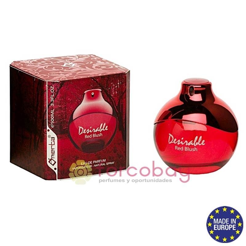 WOMAN'S PERFUME OMERTA DESIRABLE RED BLUSH 100 ml