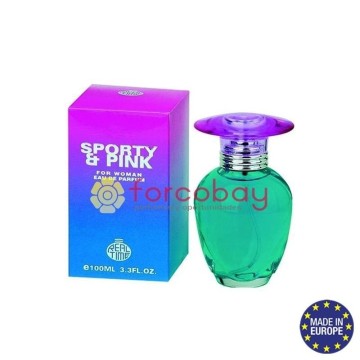 PERFUME DE MULHER REAL TIME SPORTY & PINK 100 ml