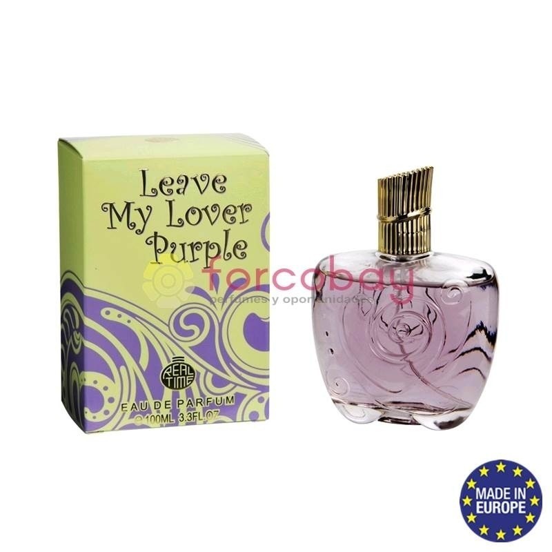 PARFUM DE FEMME REAL TIME LEAVE MY LOVER PURPLE 100 ml