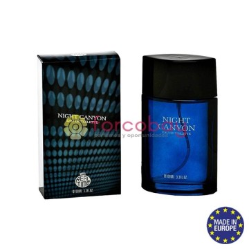 PARFUM D'HOMME REAL TIME NIGHT CANYON 100 ml