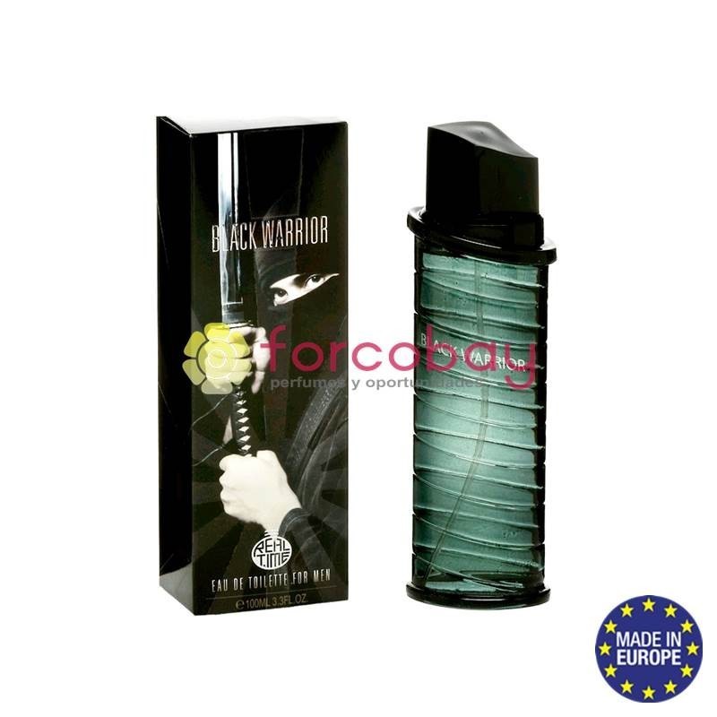 MAN'S PERFUME REAL TIME BLACK WARRIOR 100 ml