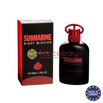 PARFUM D'HOMME REAL TIME SUBMARINE NIGHT MISSION 100 ml