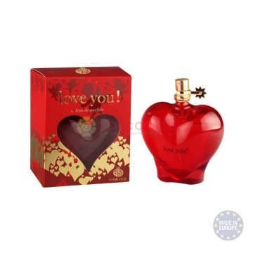 REAL TIME LOVE YOU RED EDP MULHER 100 ml