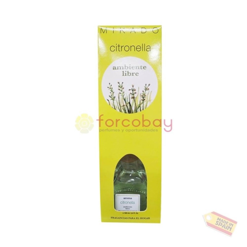 MIKADO AMBIENTE LIBRE CITRONELLA 100 ML