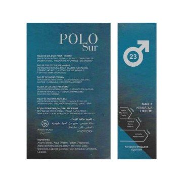 Sunset World POLO SUR Eau de Toilette per Uomo