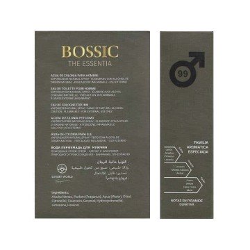 Sunset World BOSSIC THE ESSENTIA Eau de Toilette for Man
