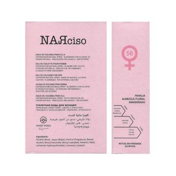 Sunset World NARCISO Eau de Toilette pour Femme