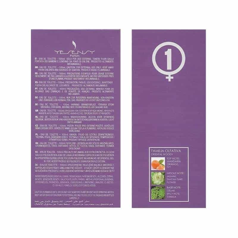 Yesensy LOV LOV TEMPTATION Eau de Toilette pour Femme