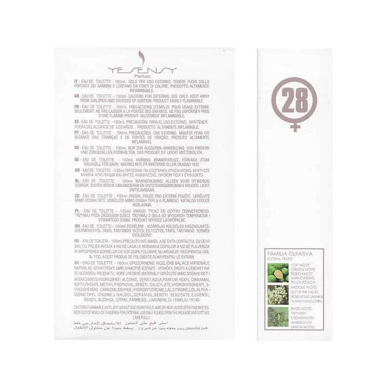 Yesensy JARDIN Eau de Toilette per Donna