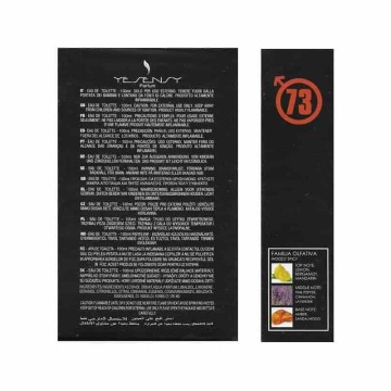 Yesensy SOLO Eau de Toilette pour Homme