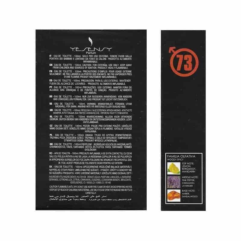 Yesensy SOLO Eau de Toilette para Hombre