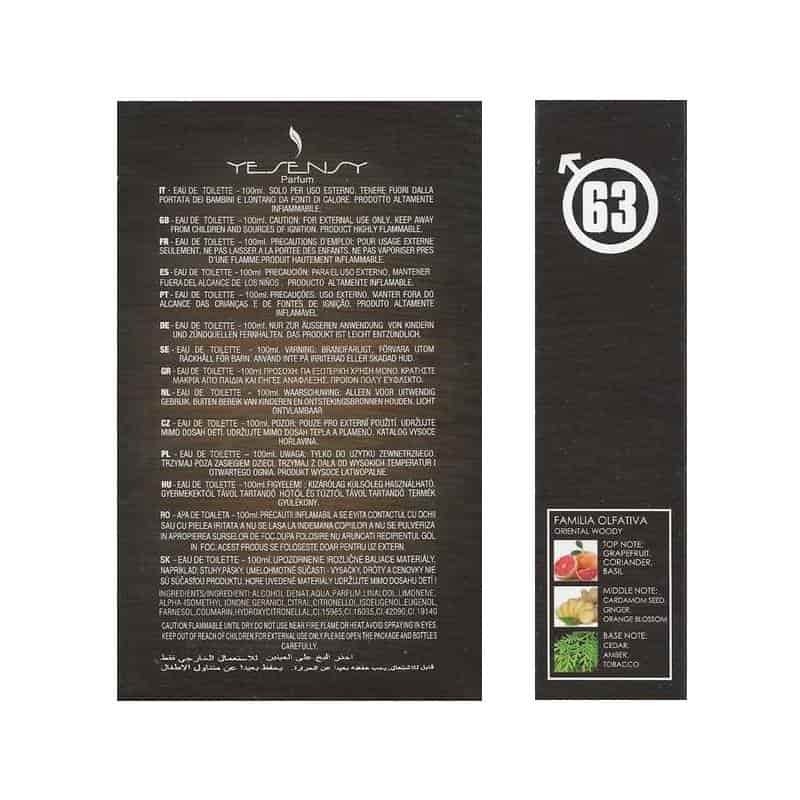 Yesensy YOU ARE THE ONE Eau de Toilette for Man