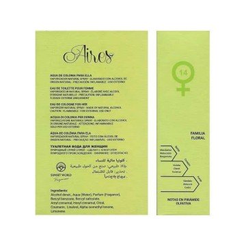 Sunset World AIRES Eau de Toilette para Mujer