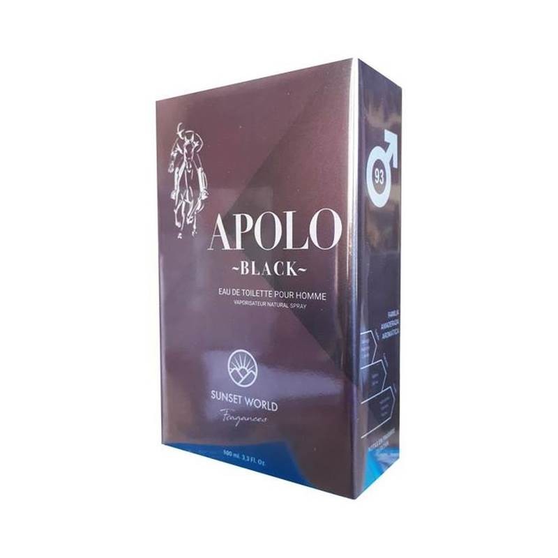 Sunset World APOLO BLACK Eau de Toilette para Hombre