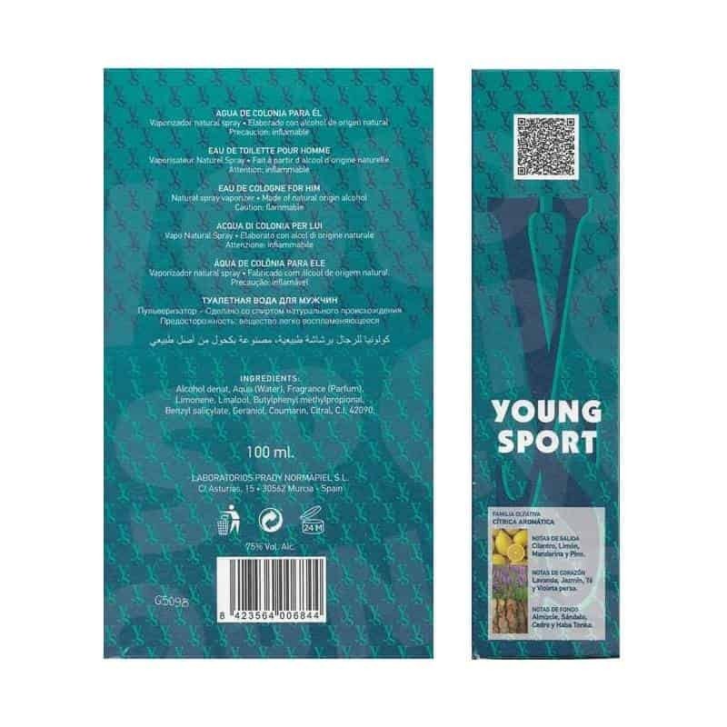 Prady YOUNG SPORT Eau de Toilette Homme