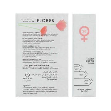 Sunset World FLORES Eau de Toilette Femme