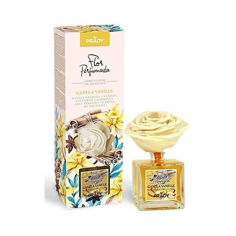Fleur Parfumée CANELLE VANILLE Désodorisant