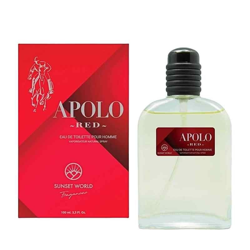 Sunset World APOLO RED Eau de Toilette Hombre