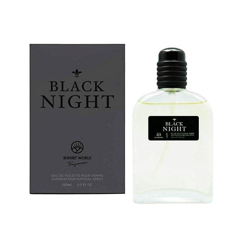 Sunset World BLACK NIGHT Eau de Toilette Homem