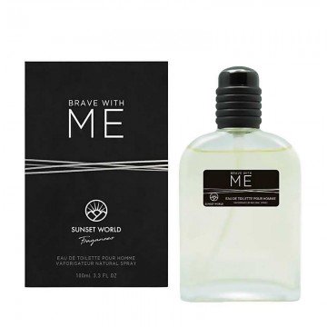 Sunset World BRAVE WITH ME Eau de Toilette Hombre