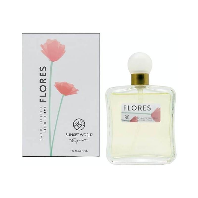 Sunset World FLORES Eau de Toilette Mujer