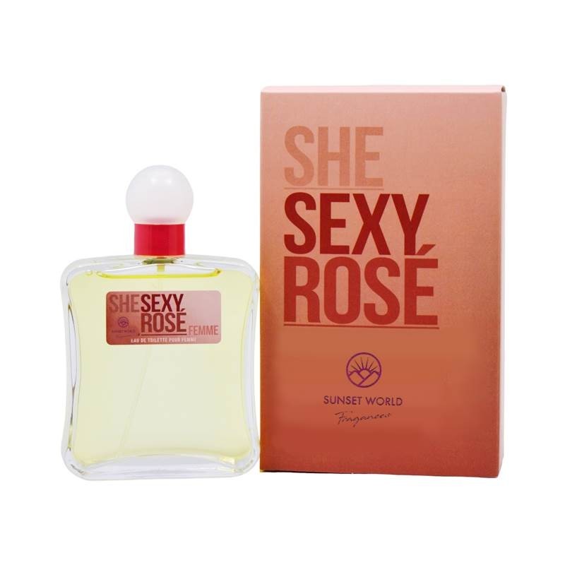 Sunset World SEXY ROSE Eau de Toilette Woman
