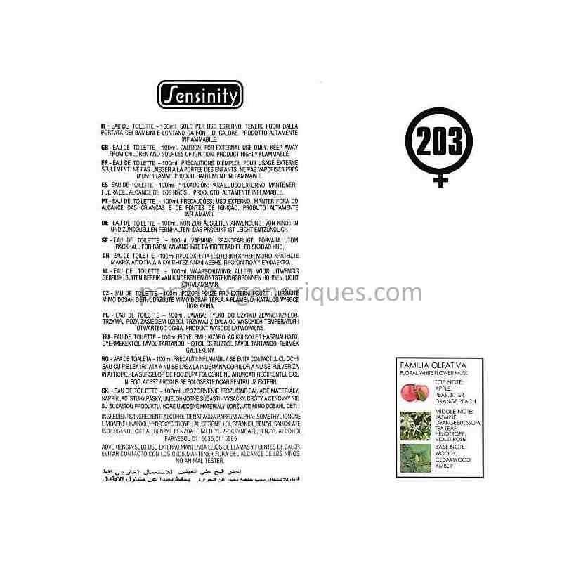 Sensinity ONLY THE LOVE Eau de Toilette Mujer