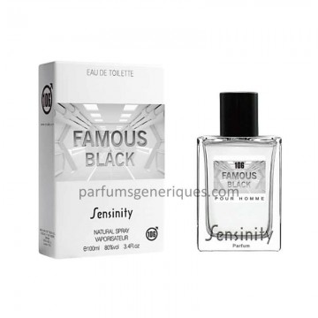 Sensinity FAMOUS BLACK Eau de Toilette Mann