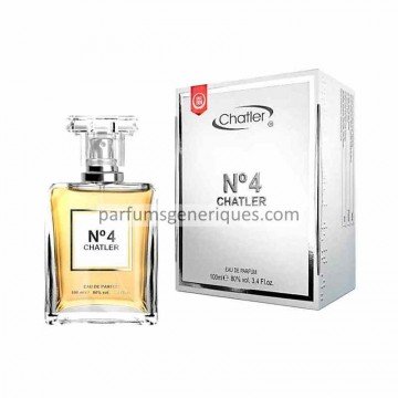 Chatler N 4 Eau de Parfum Mulher